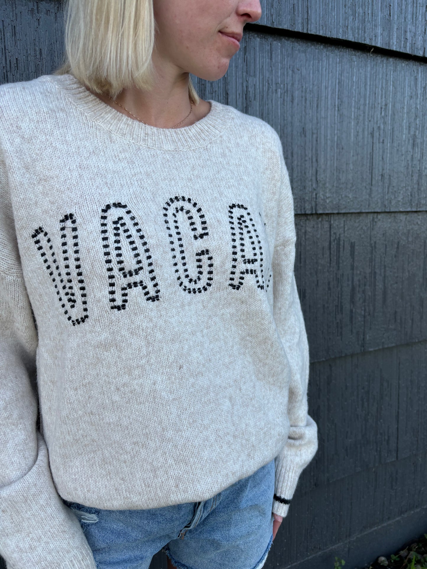 VACAY crew sweater