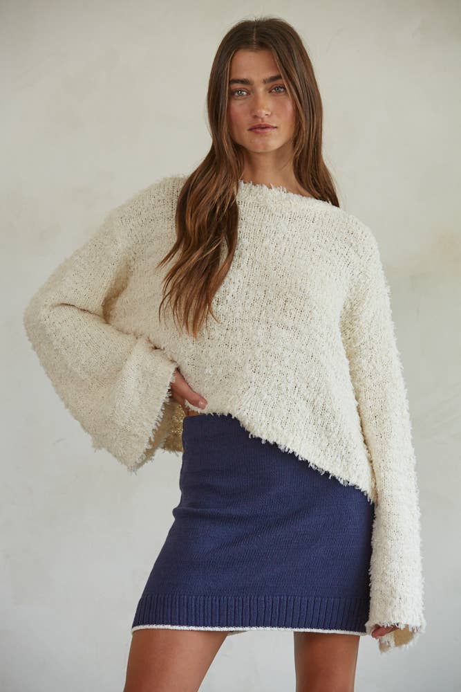 Jasper bell sleeve sweater