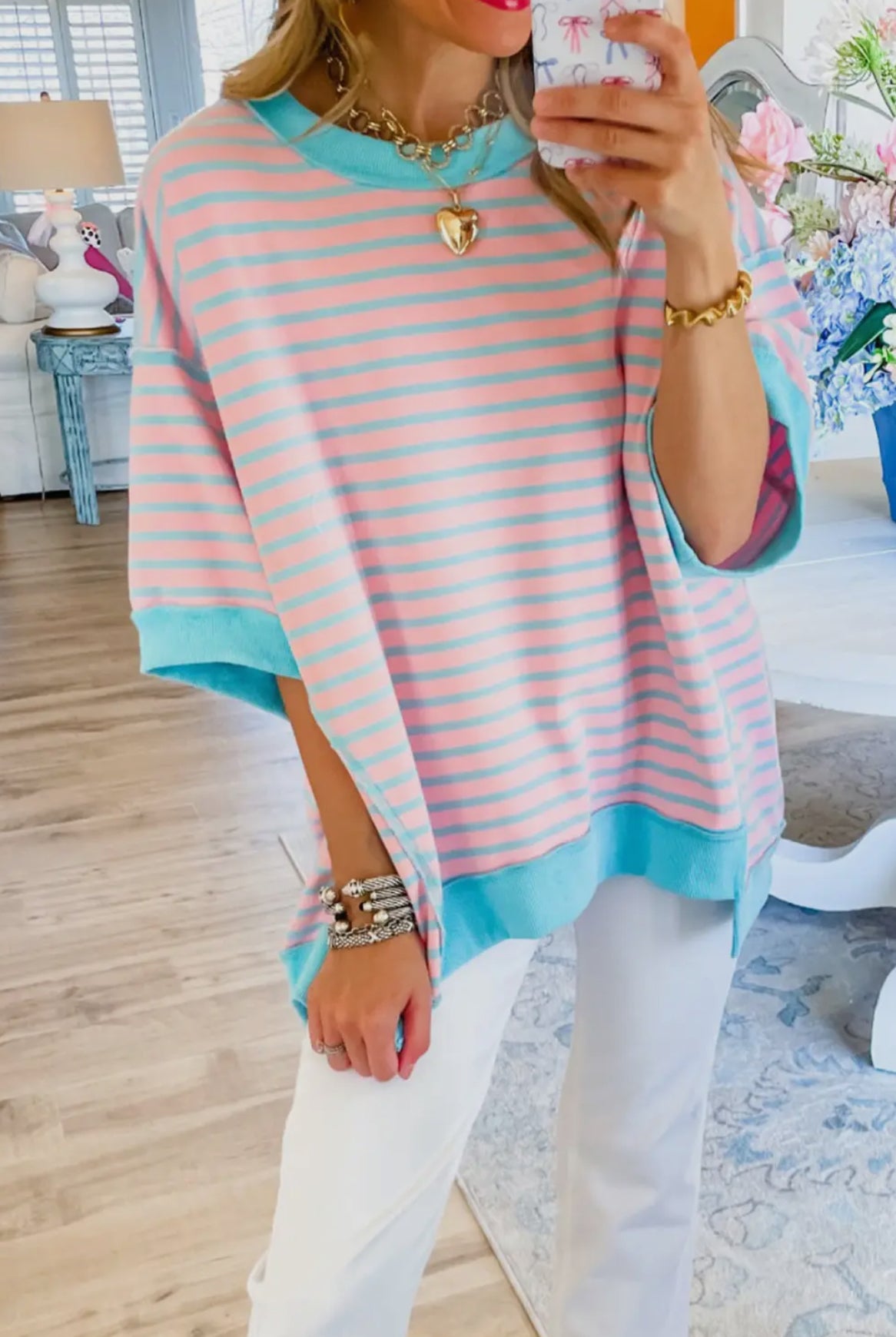 Kenly stripe top