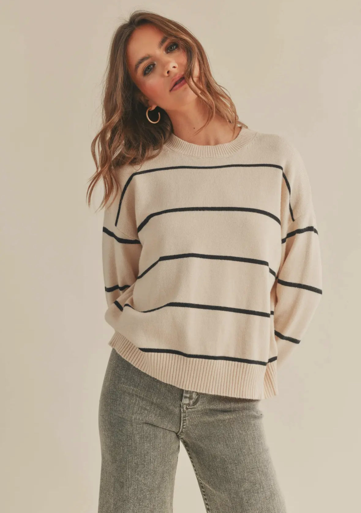 Jillian striped sweater