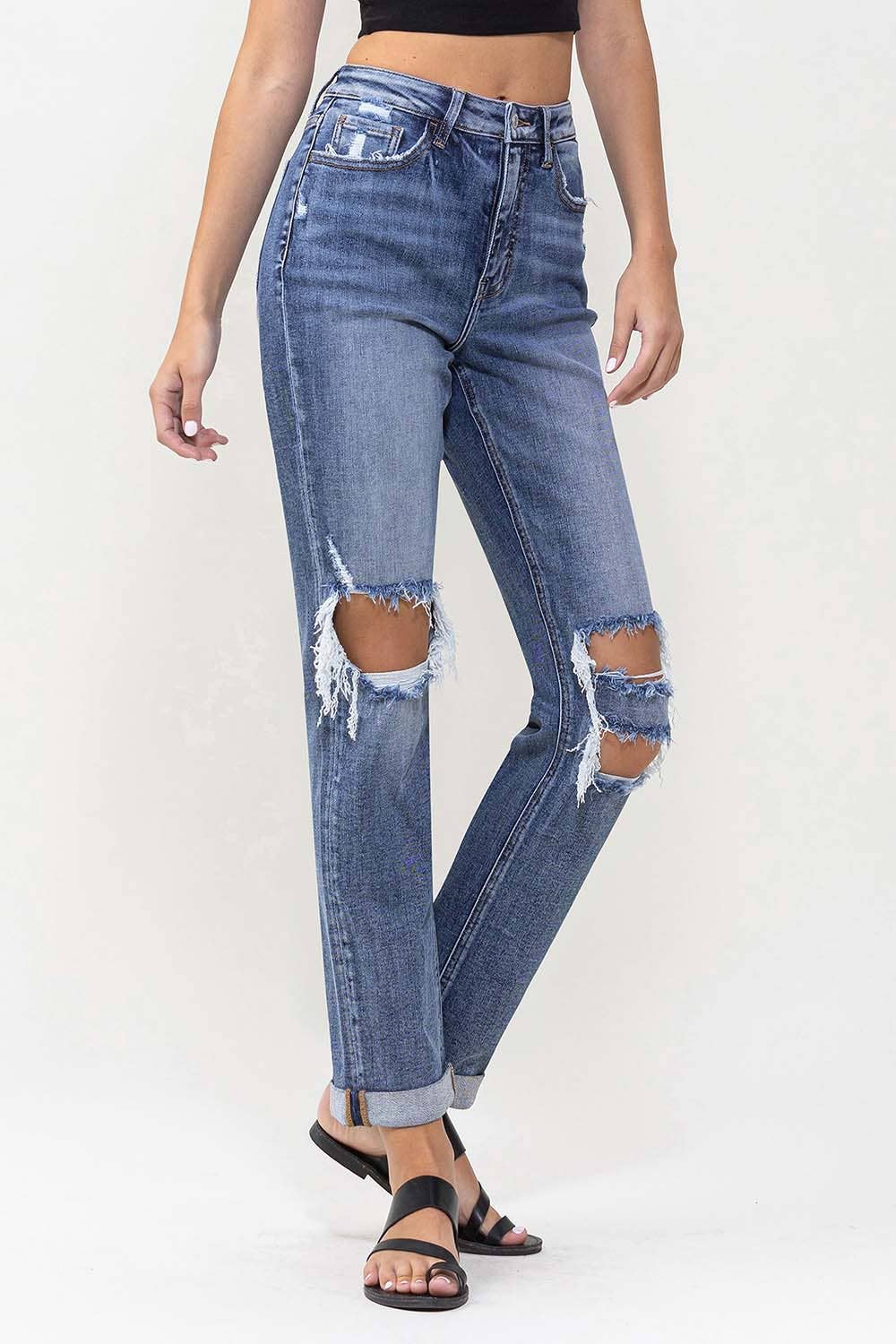 HIGH RISE BOYFRIEND JEANS