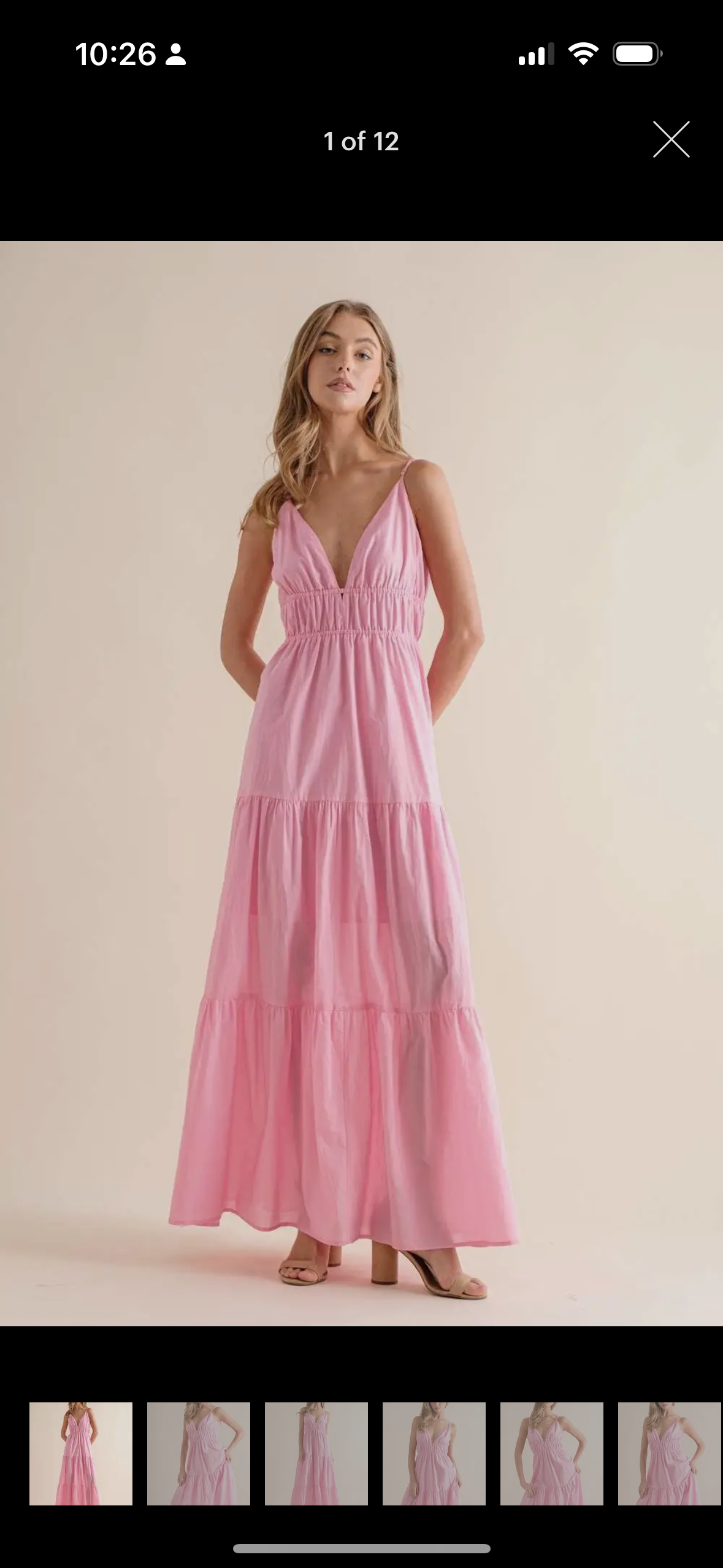 Trinity maxi dress