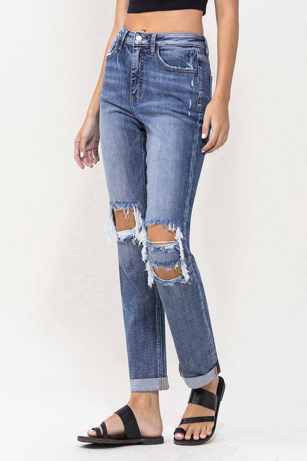 HIGH RISE BOYFRIEND JEANS