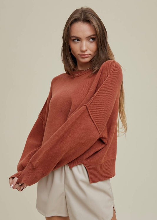 Taylor brick sweater