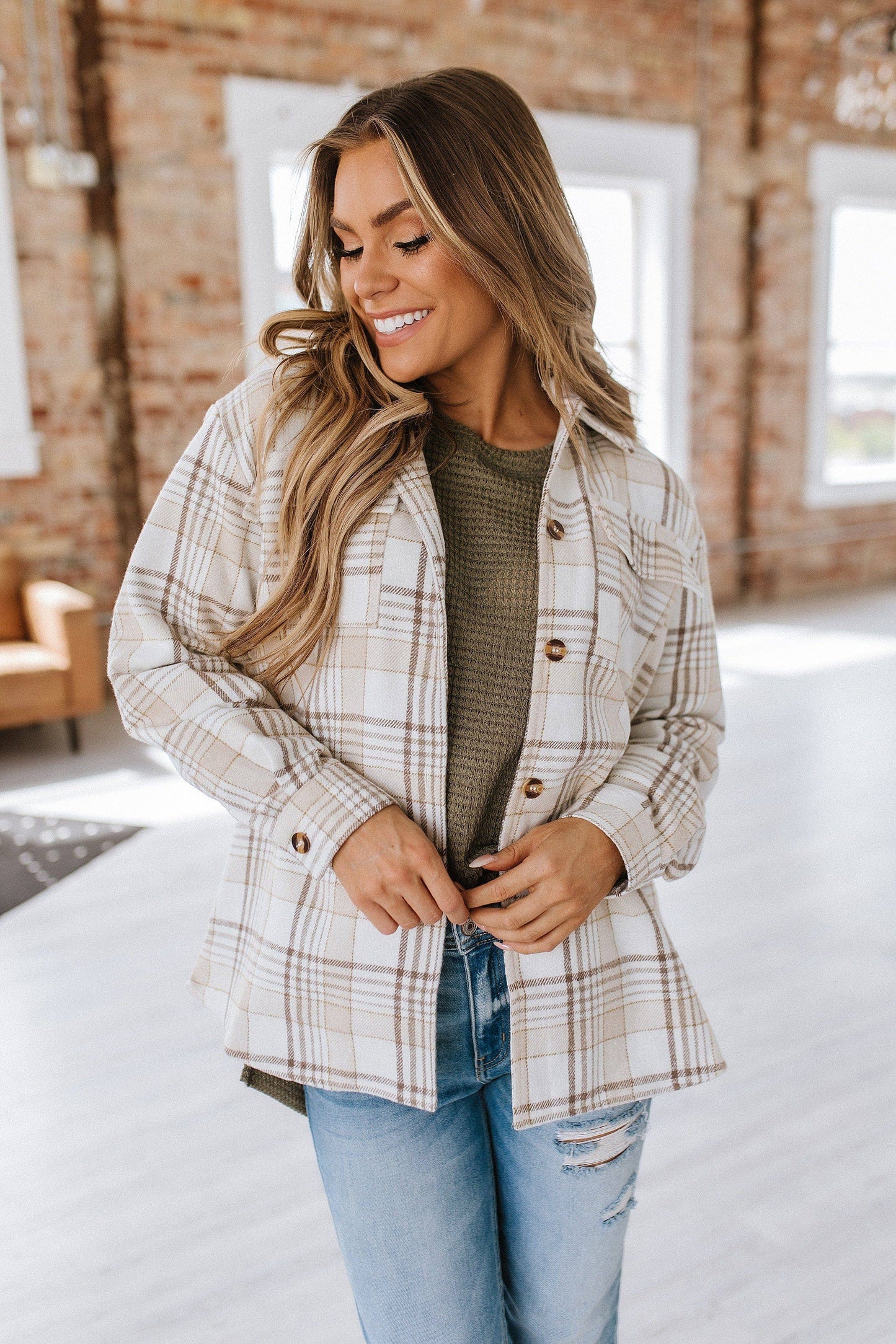 Jojo Plaid Jacket