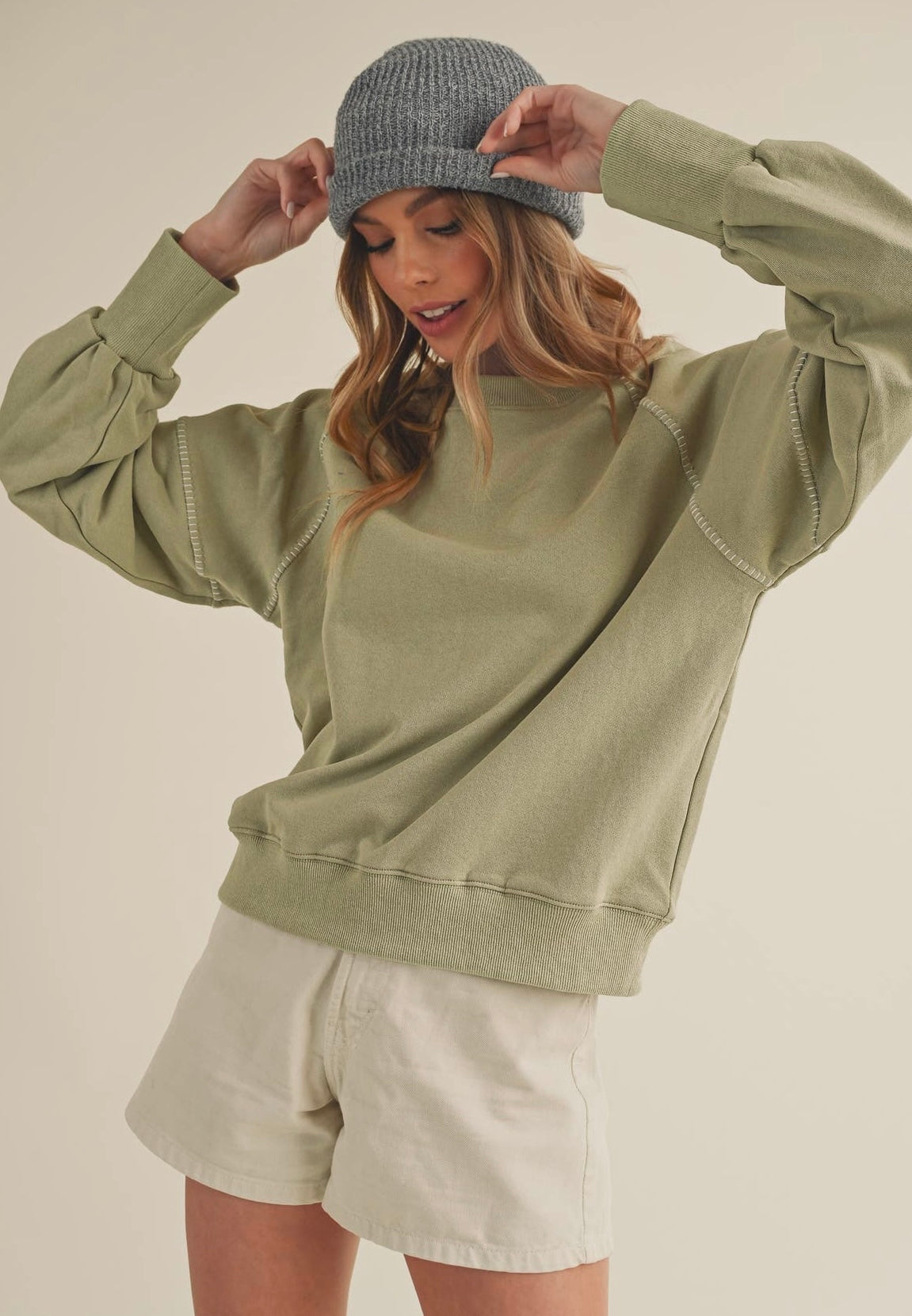 Marelle Sage sweatshirt