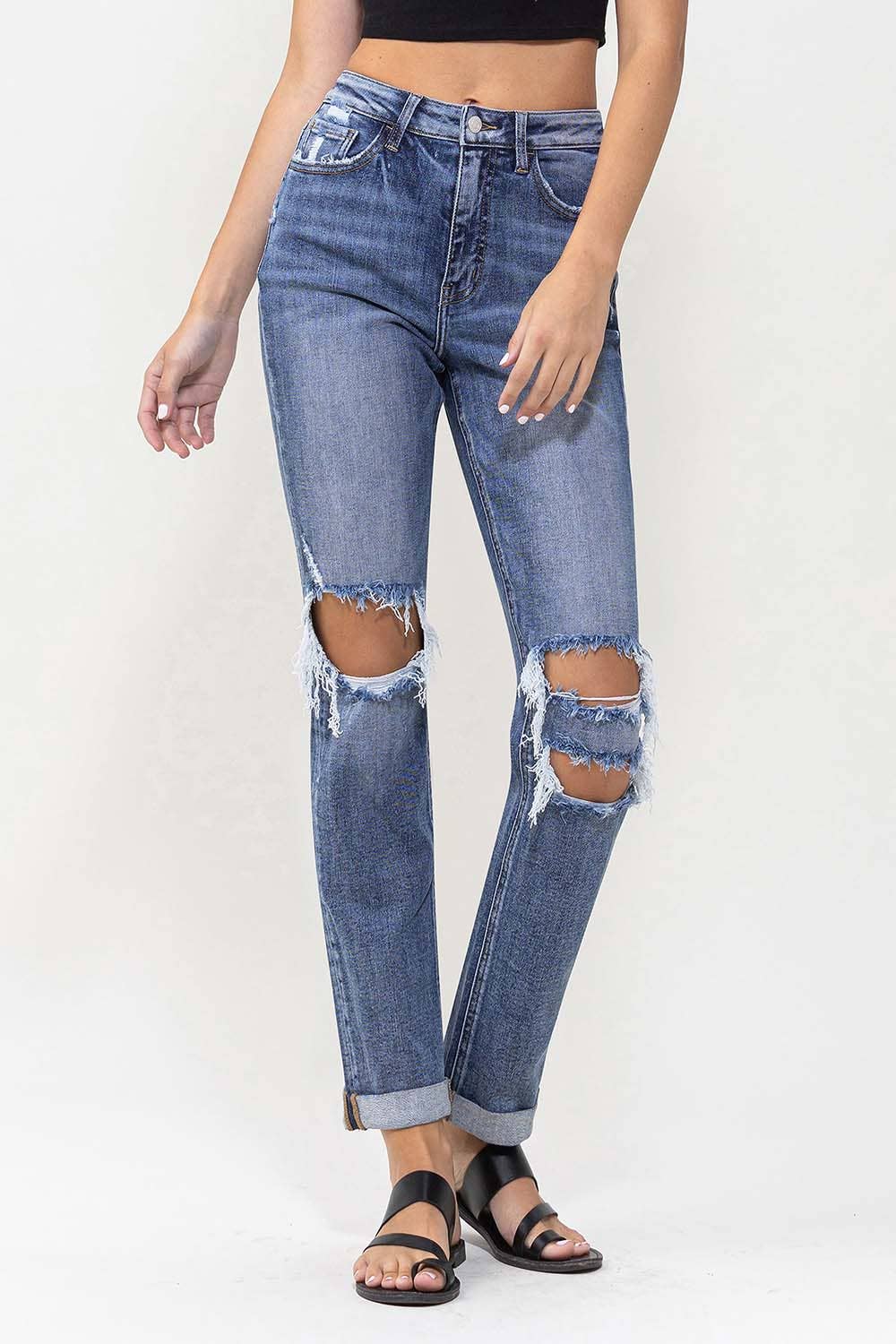 HIGH RISE BOYFRIEND JEANS