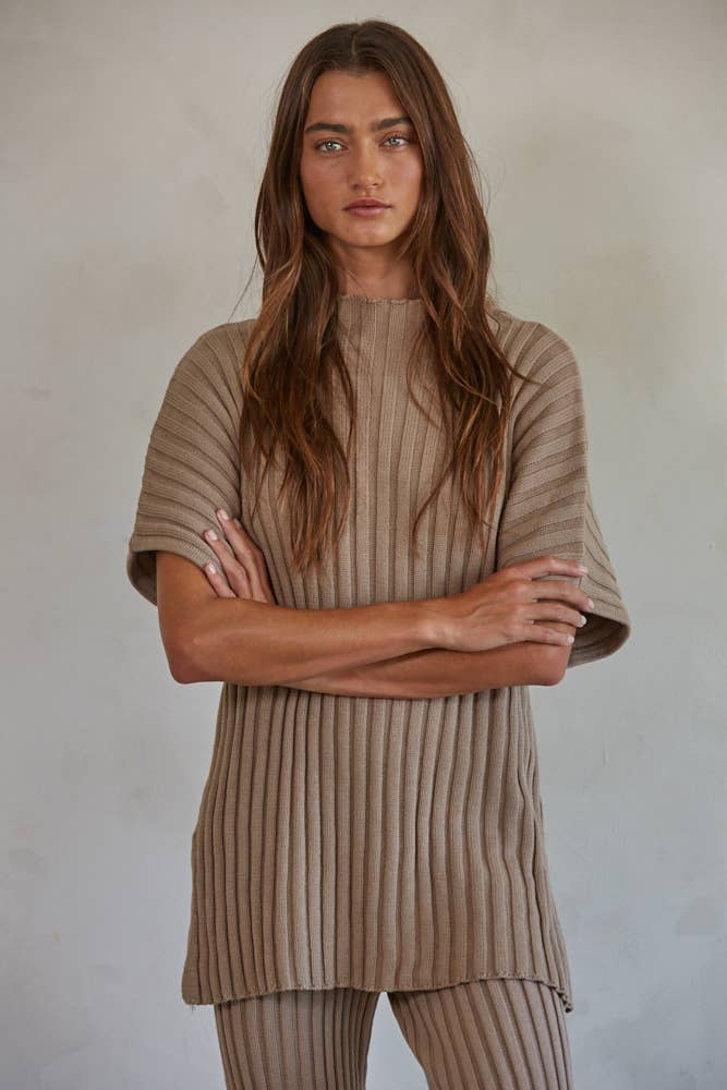 Ellie ribbed pullover