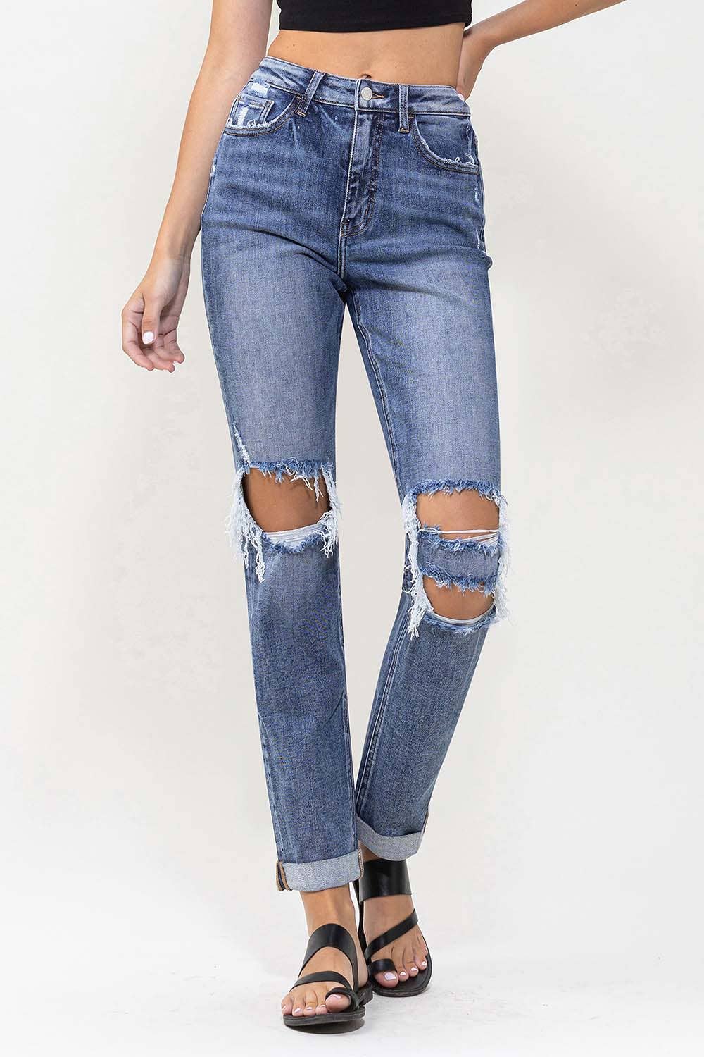 HIGH RISE BOYFRIEND JEANS