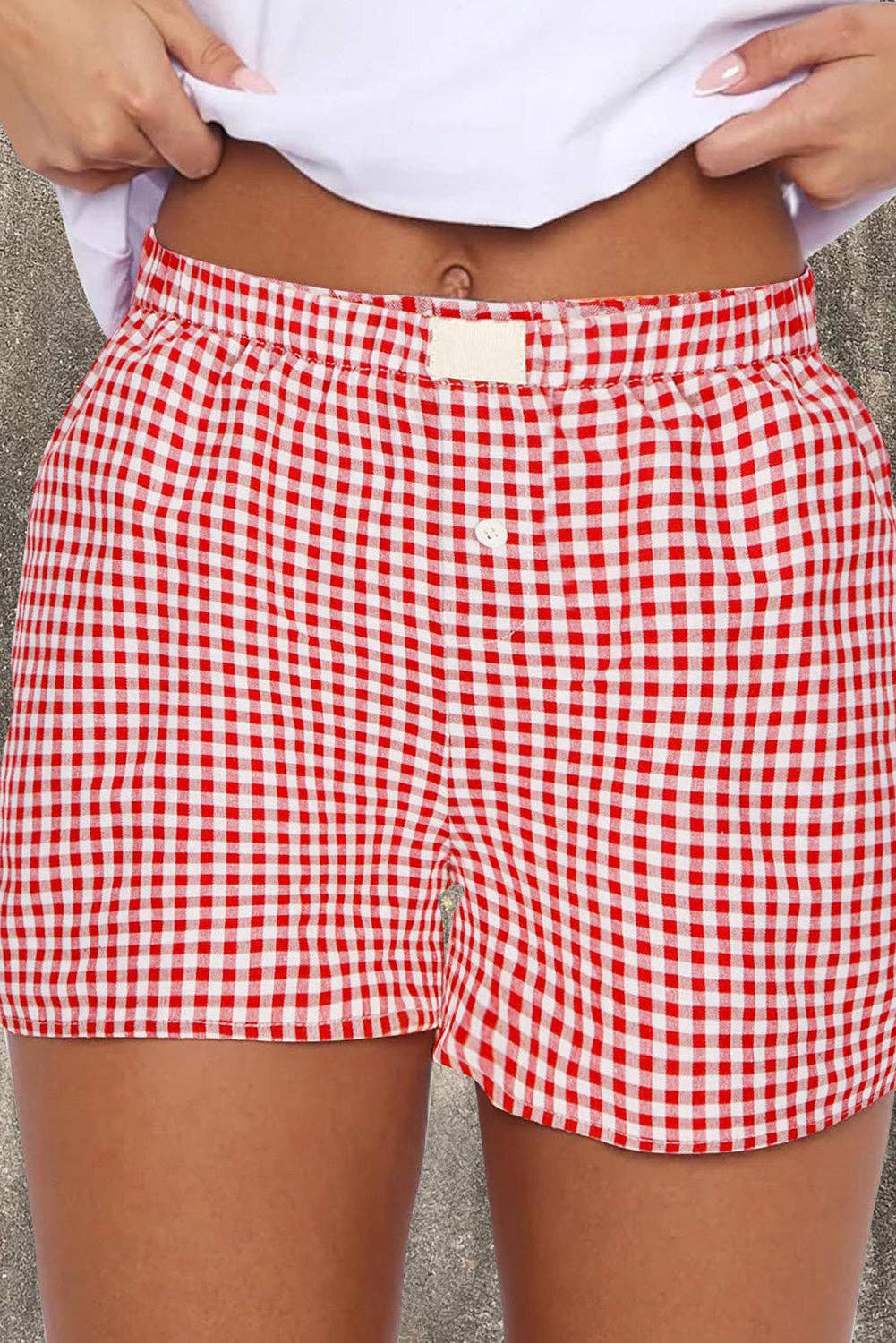 Georgia Plaid Boxer Shorts