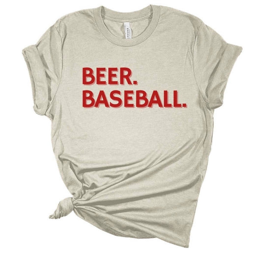 Beer & baseball T