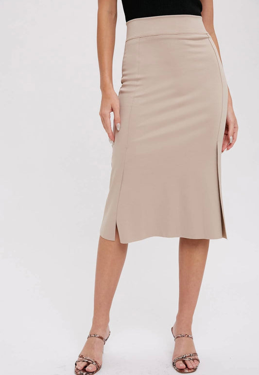 Slit line skirt